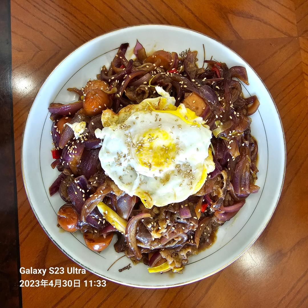 这大概是最接近日料店的照烧肥牛饭了