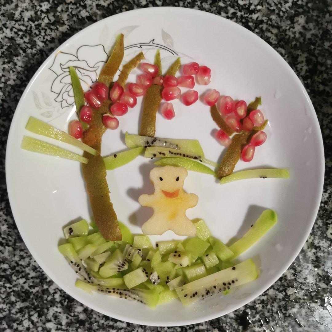 创意水果拼盘——童话