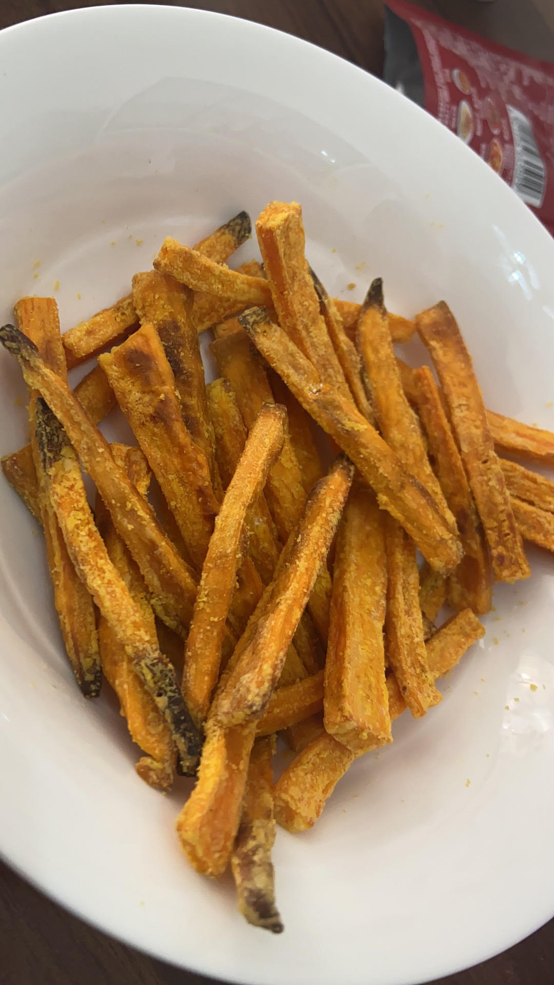 又脆又香的红薯条(烤箱少油版)