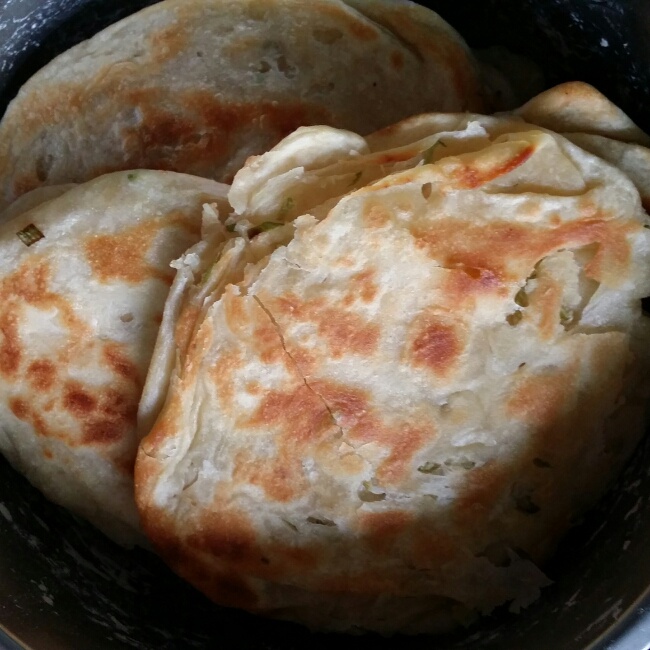 葱花油饼 Spring Onion Pancake