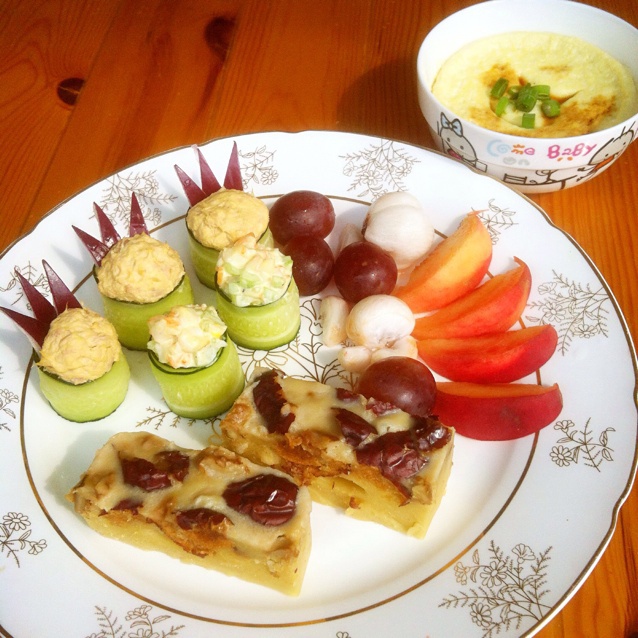 黄瓜虾仁寿司卷