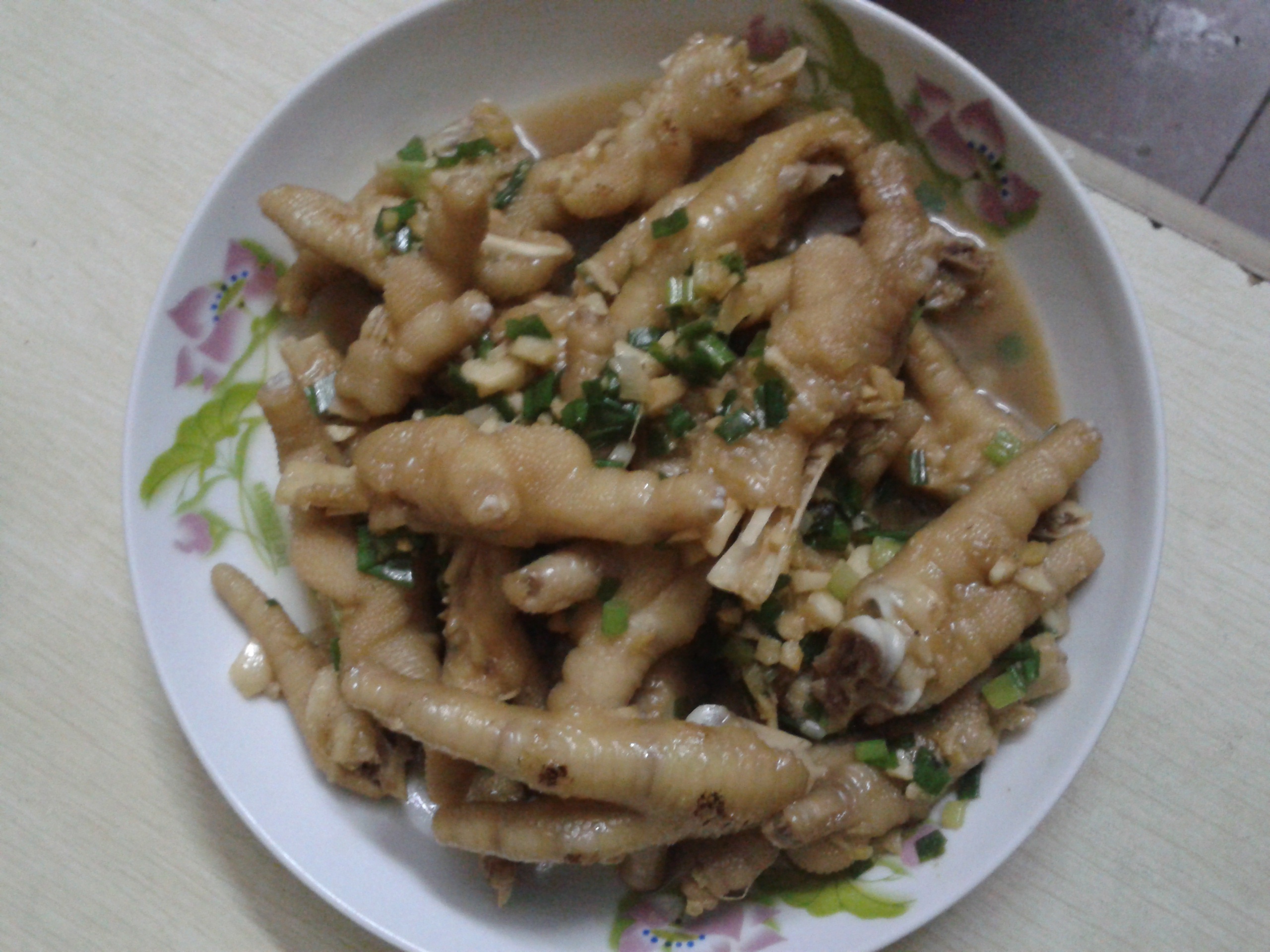 红烧鸡爪