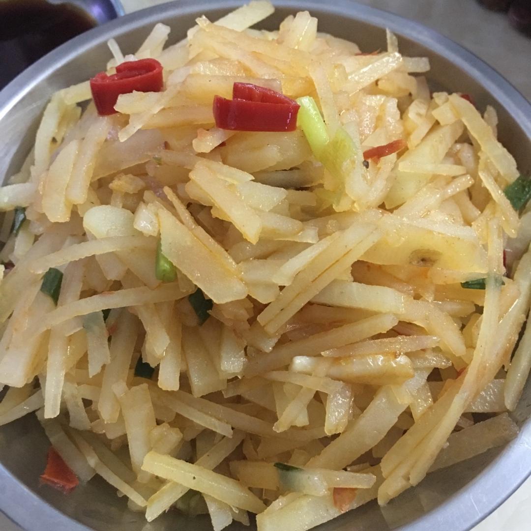 醋溜土豆丝
