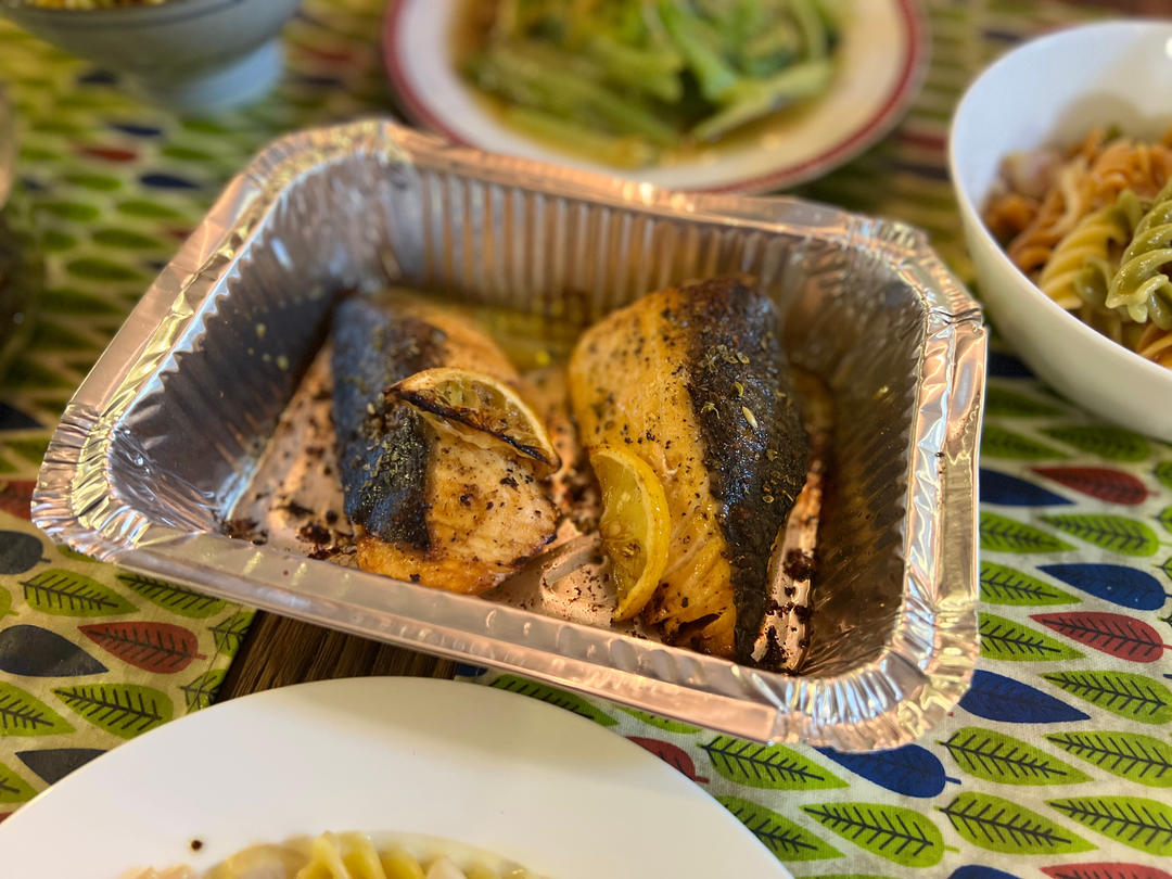 烤三文鱼 简单又好吃