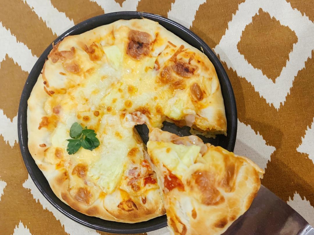 夏威夷pizza（附饼底冷冻法）
