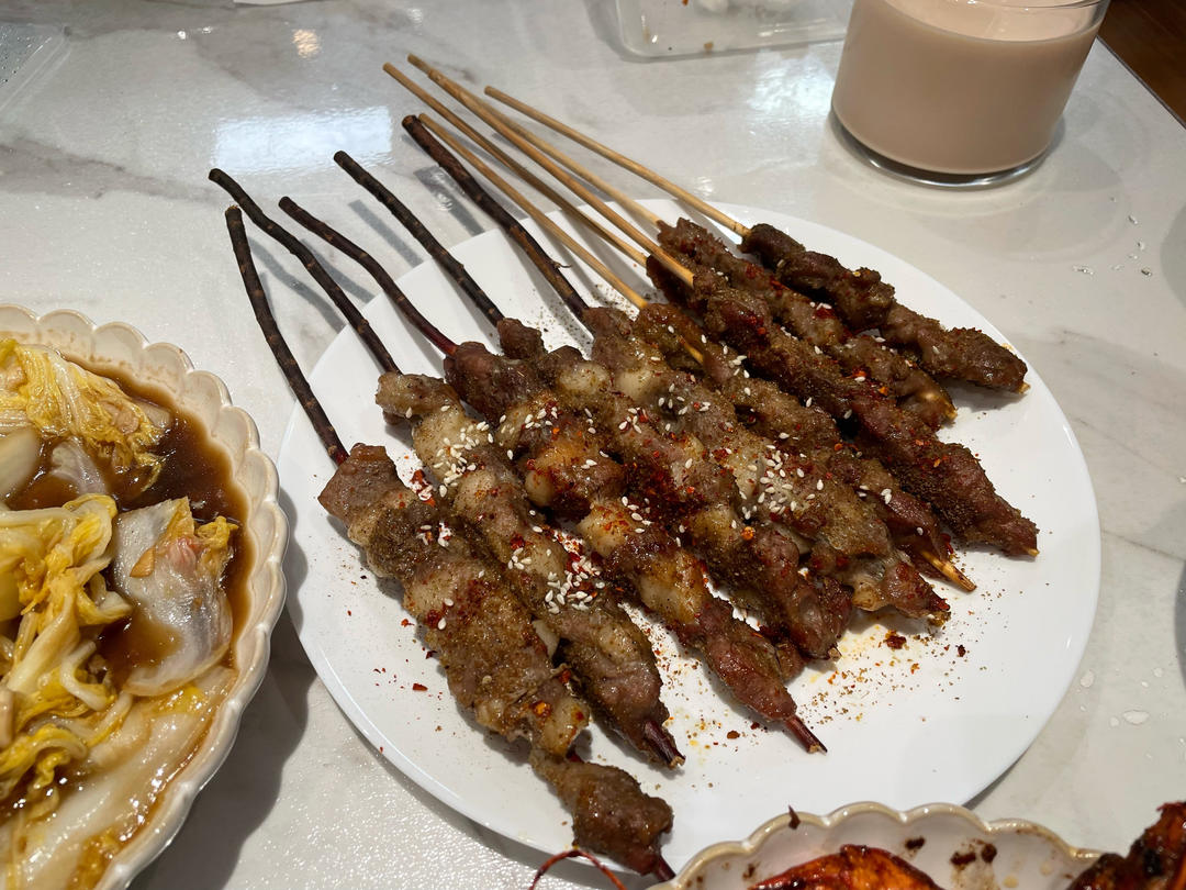 巨好吃的羊肉烤串（烤箱版）