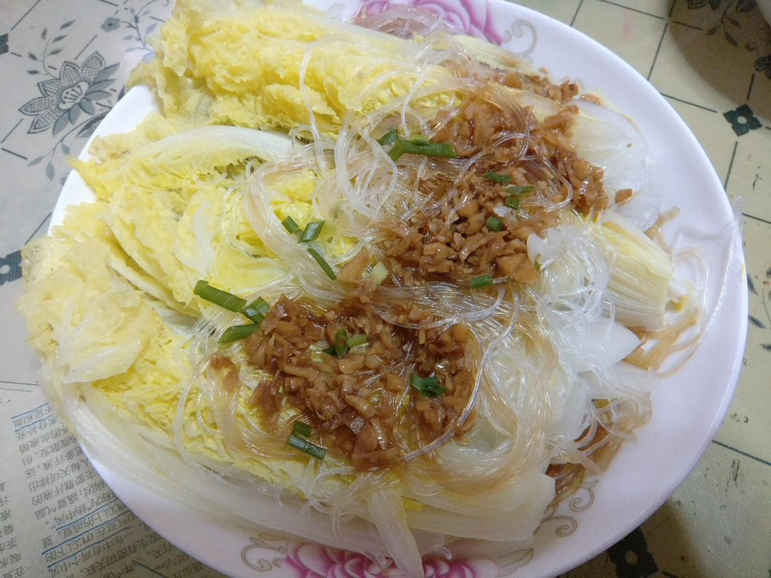 蒜蓉粉丝娃娃菜