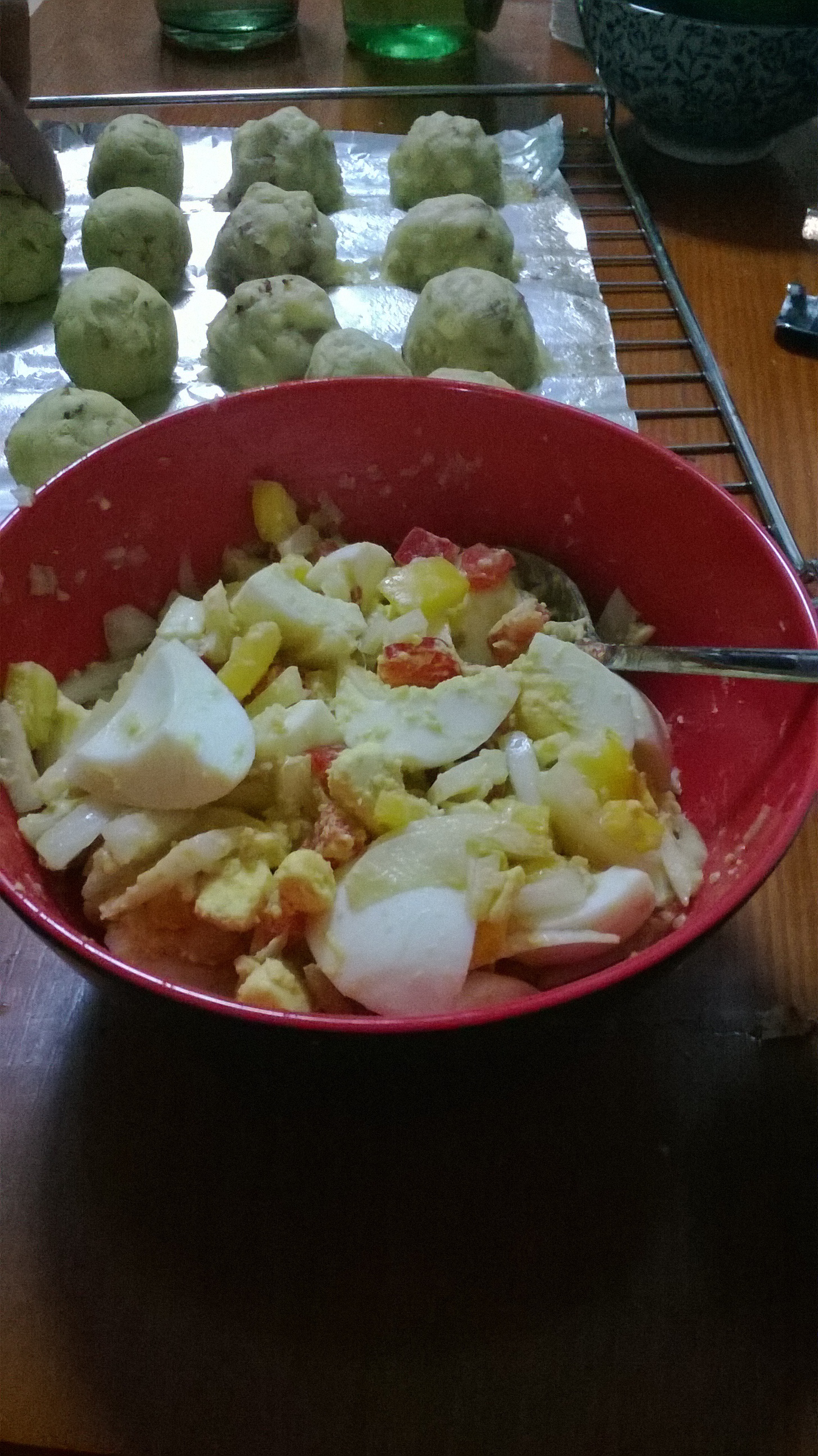 鸡蛋蔬菜沙拉