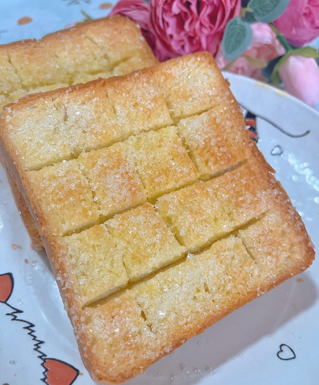 黄油焦糖吐司片