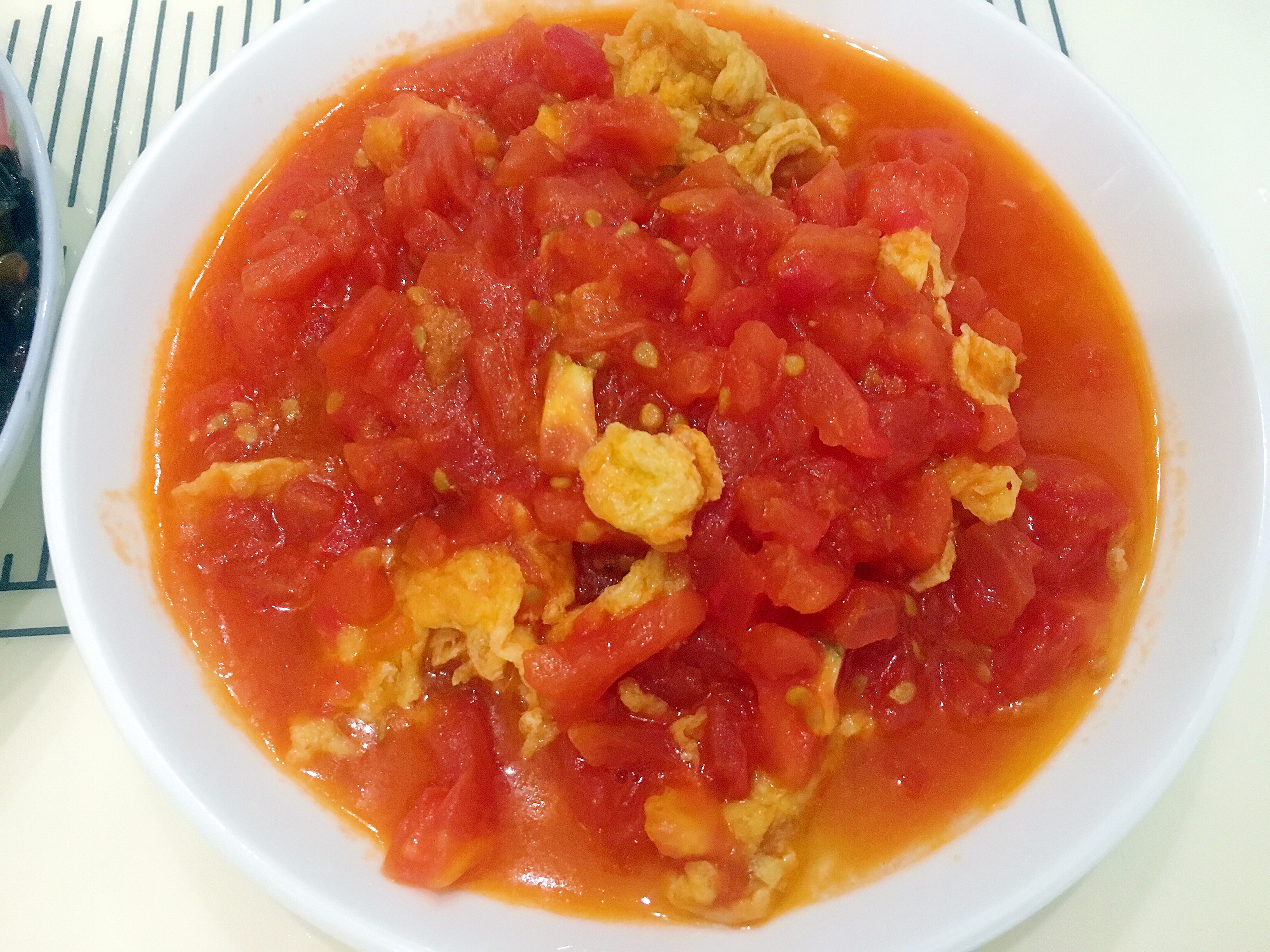 快手下饭菜−多汁番茄炒蛋的做法
