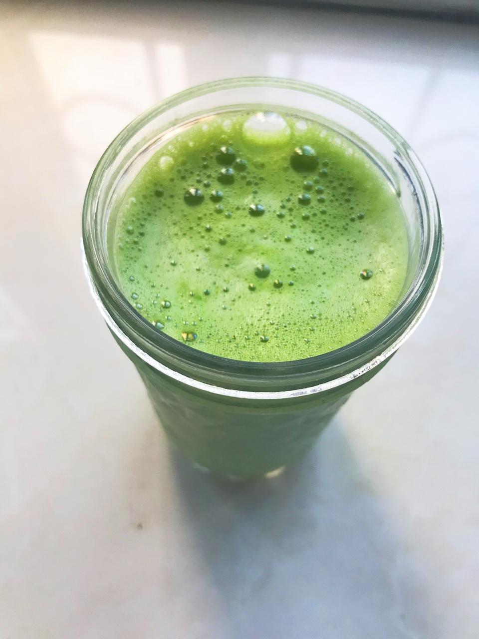 成熟口味抹茶拿铁