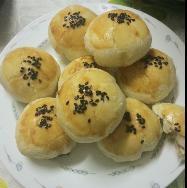 苏式榨菜鲜肉月饼