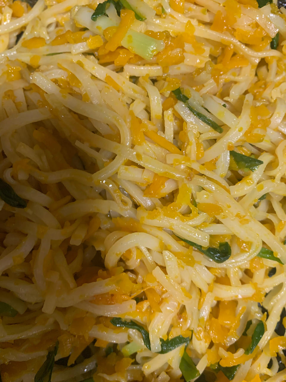 潮汕南瓜炒粿条