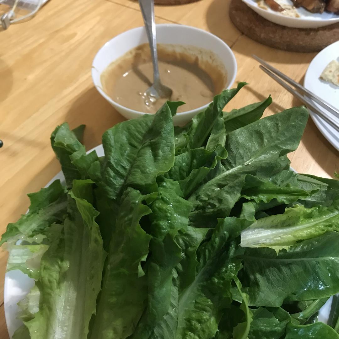 麻酱油麦菜