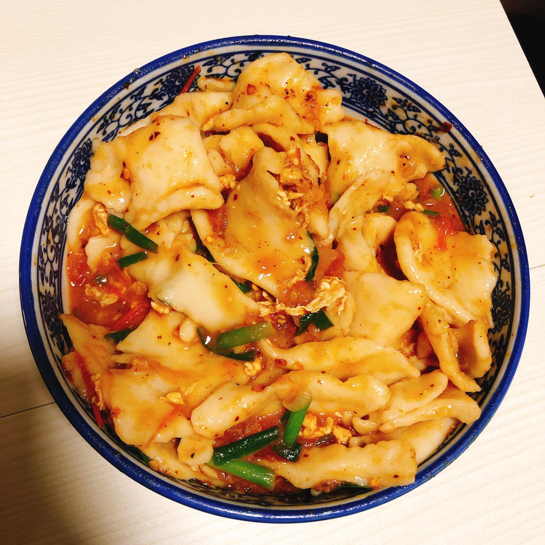 西红柿鸡蛋面片 （内附揪面片教程）