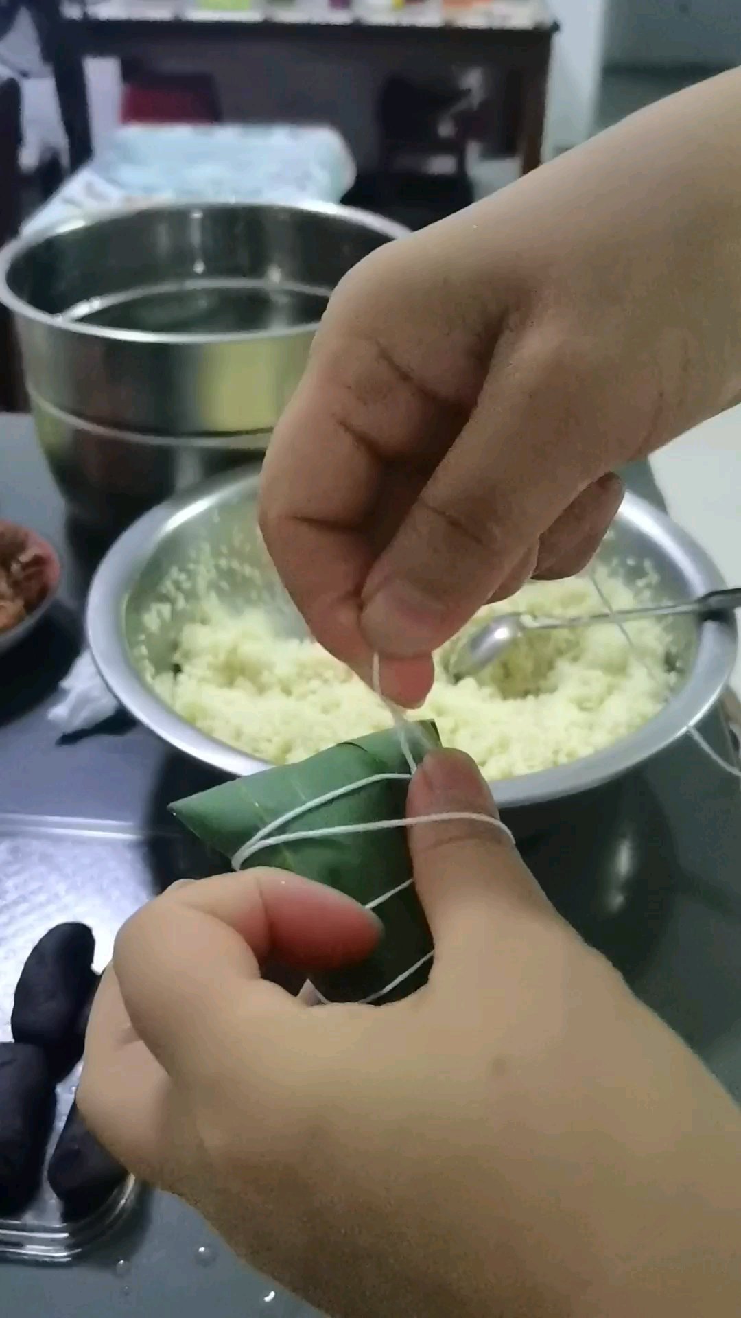 红豆沙粽子的做法 步骤13