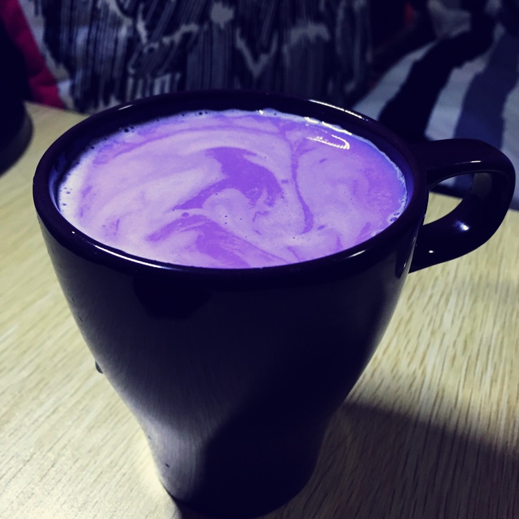 小静子1109-1做的紫薯牛奶