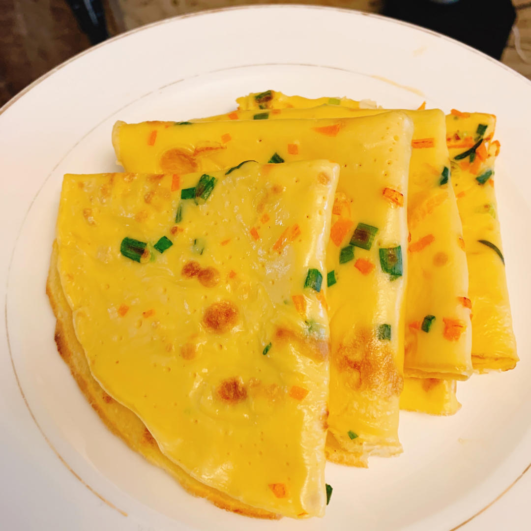 快手早餐蛋饼  宝宝辅食食谱