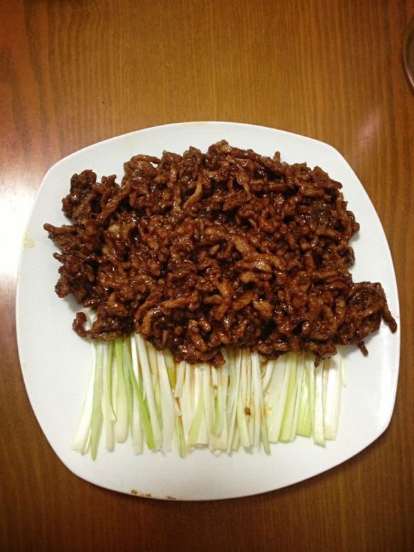 京酱肉丝