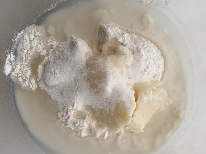 纯奶手撕吐司的做法 步骤1