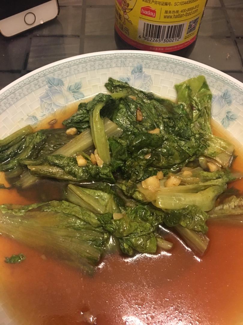 蚝油生菜