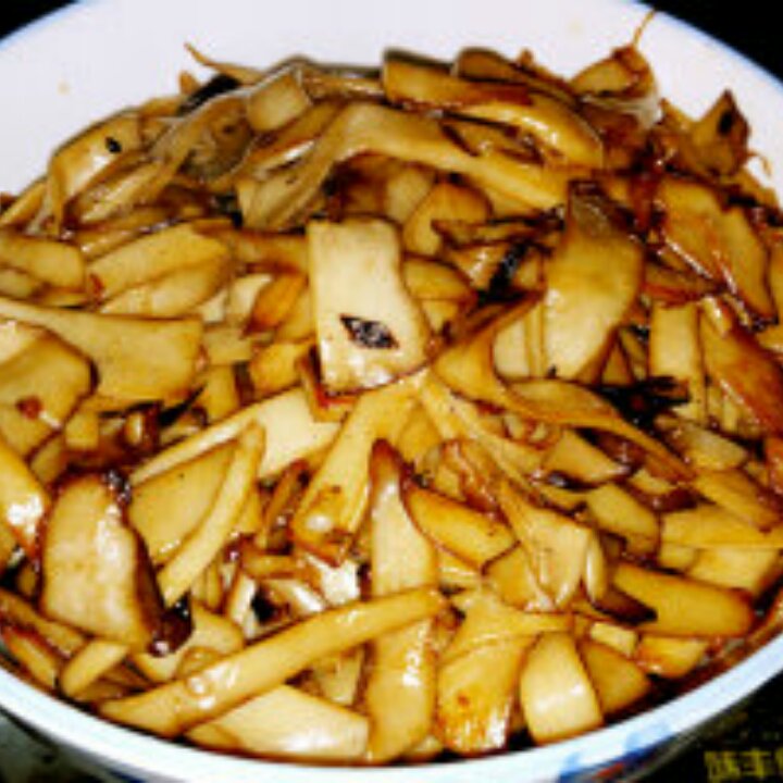 干煸杏鲍菇