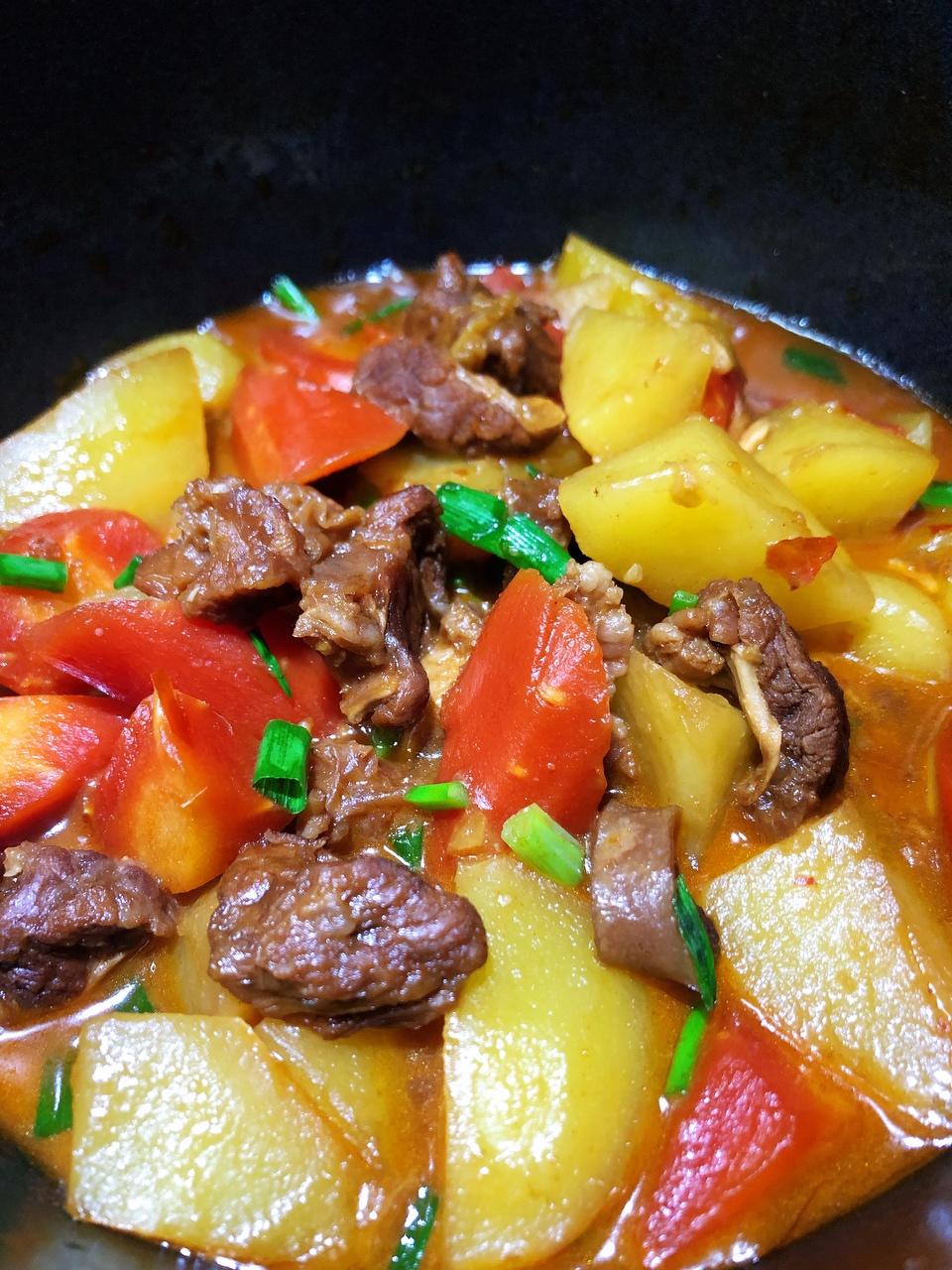 土豆烧牛肉