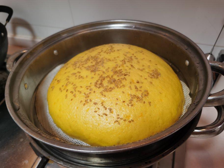 【红薯千层饼】红薯做个中式蛋糕，不用烤箱！