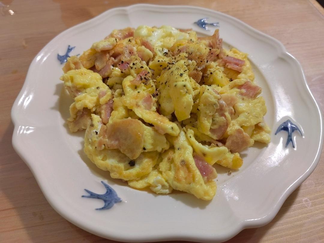 培根炒蛋