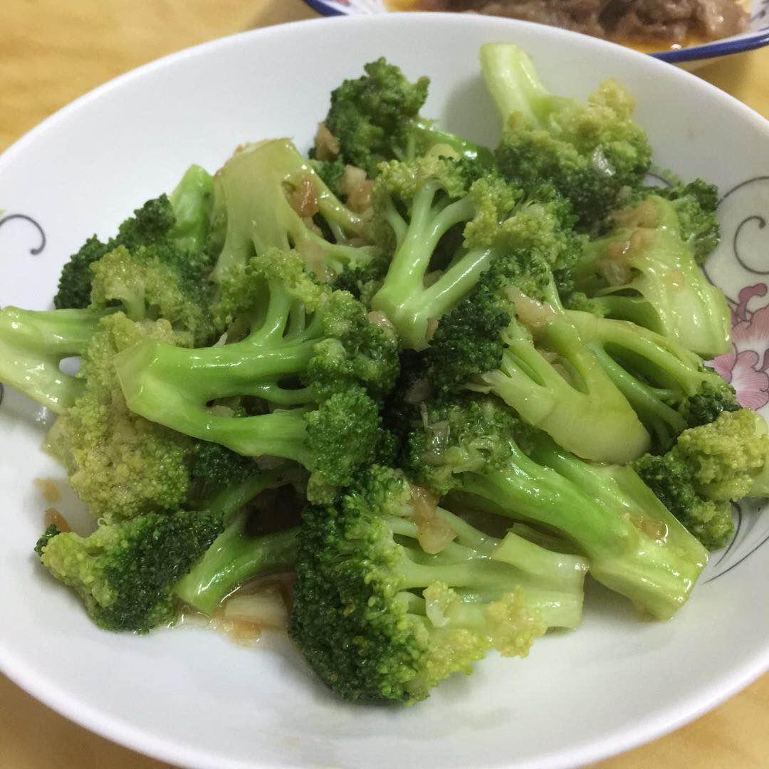 蚝油蒜蓉西兰花