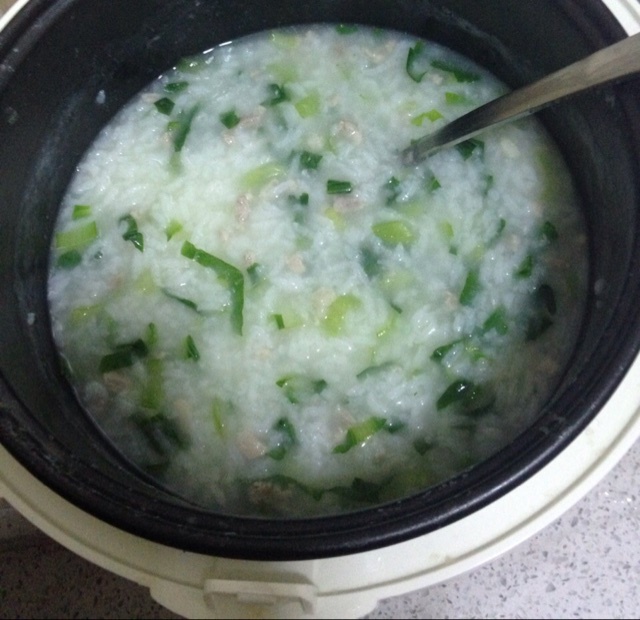 肉末菜粥