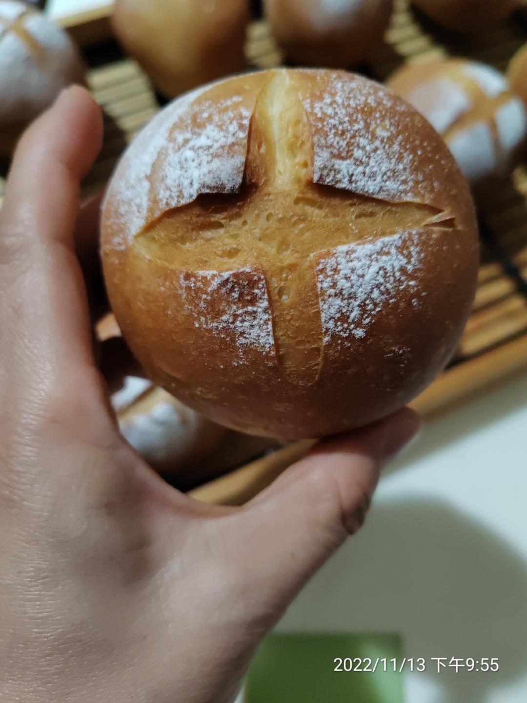 一口爱上的豆浆面包（无油）