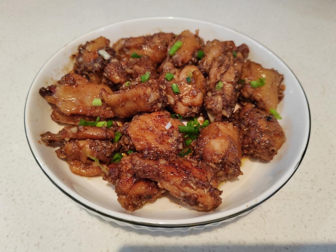 蒜香鸡翅｜孩子们的最爱