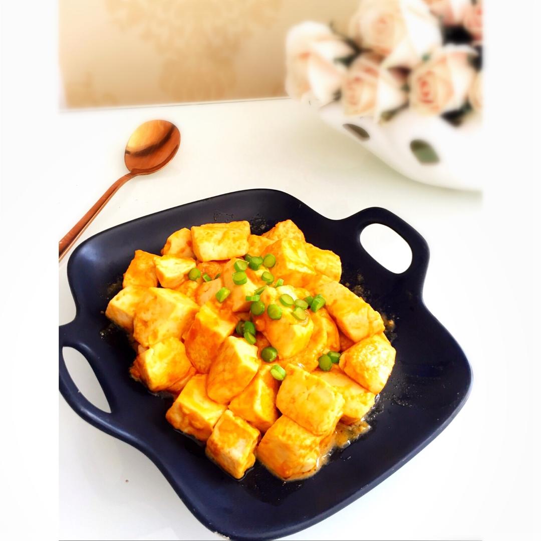 蟹黄豆腐（咸蛋黄版）