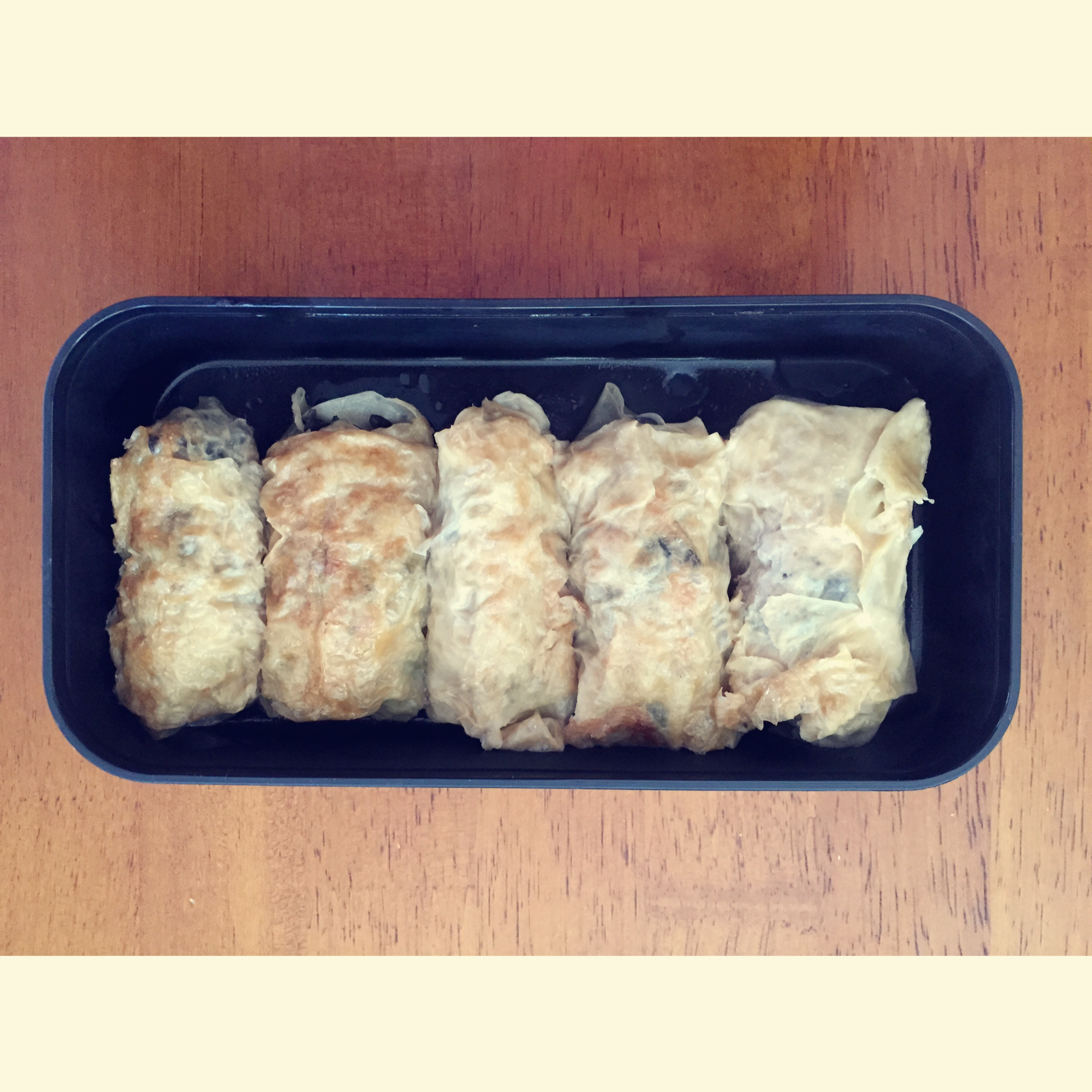 香菇鲜肉腐皮卷