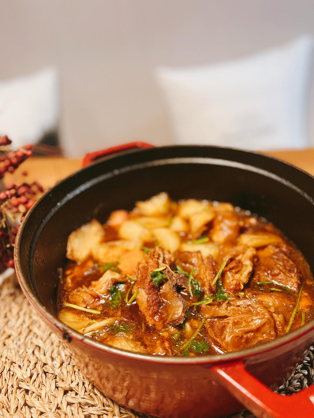 【红烧羊肉煲】