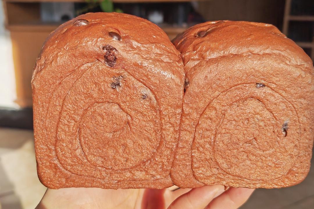 百分百中种巧克力北海道吐司