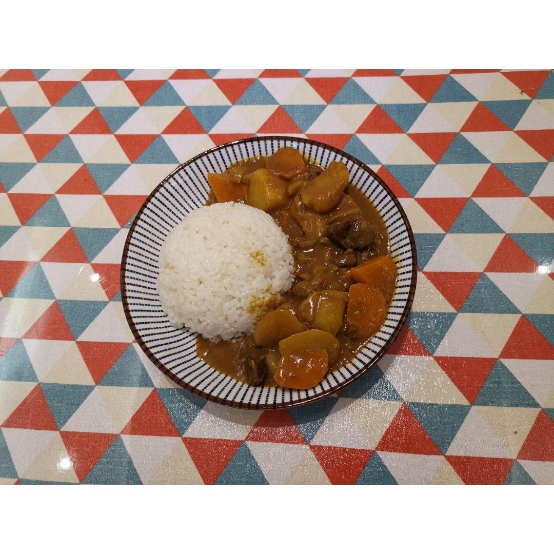 堂妈教你做咖喱牛肉饭