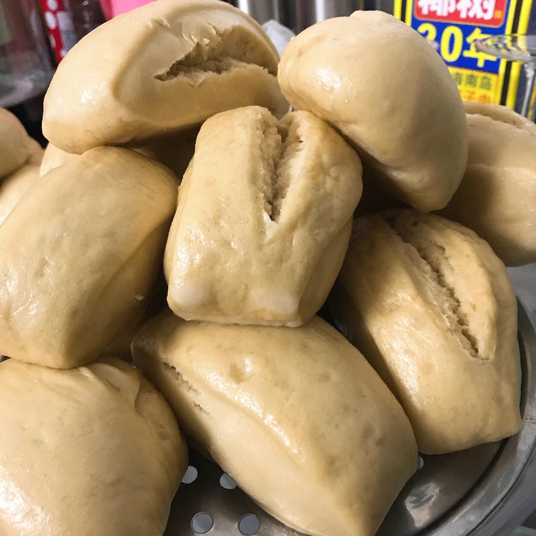 有着面包口感的红糖馒头（一次发酵）