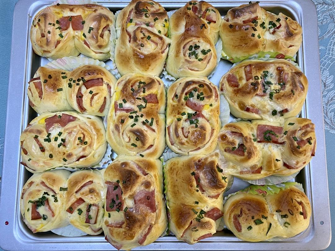 培根乳酪小面包