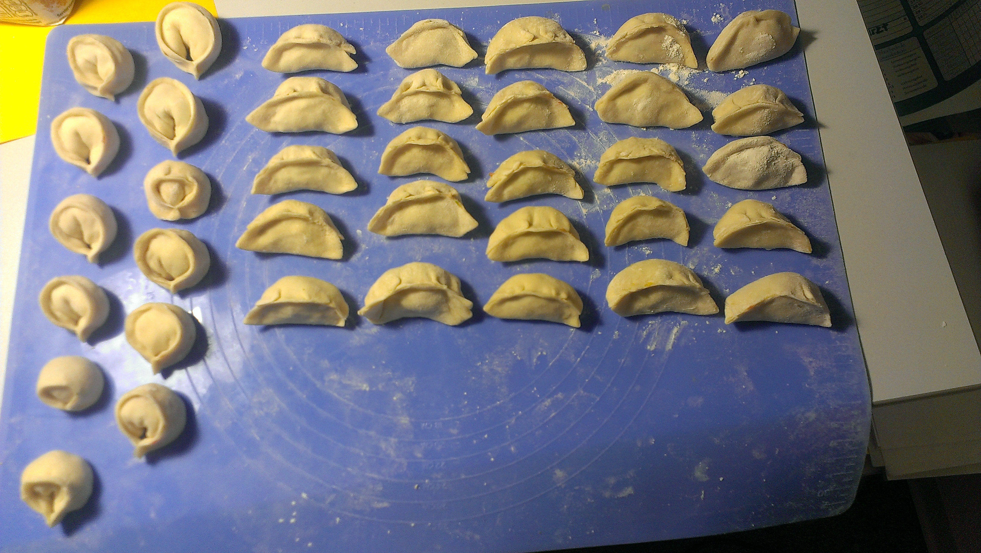 杏鲍菇大肉饺子