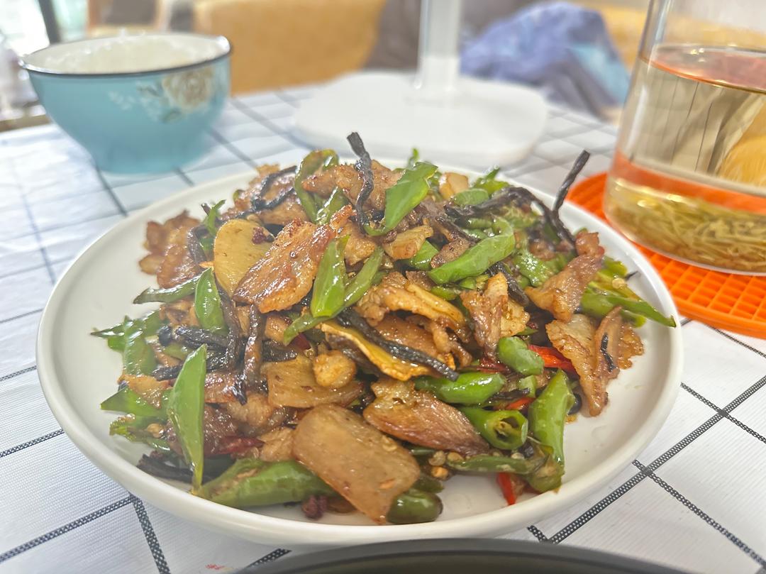 风味农家小炒肉（加干豇豆神仙配）