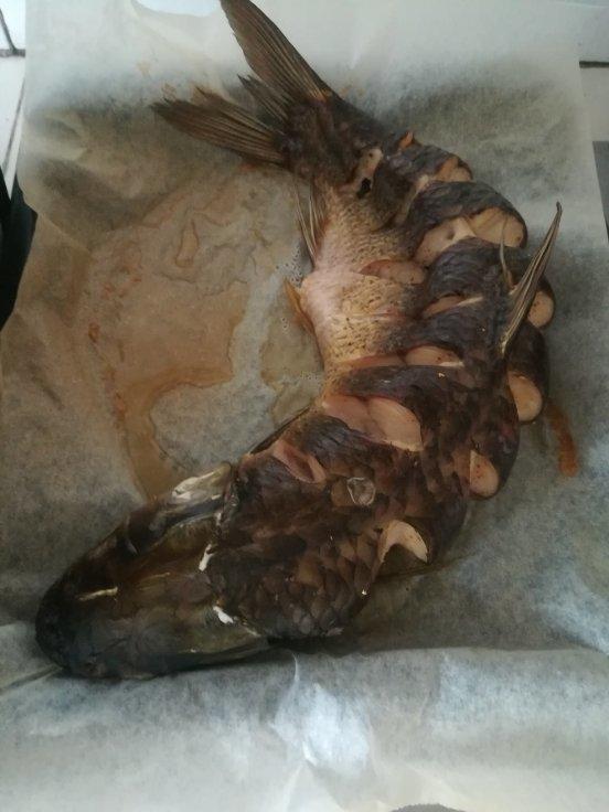 烤箱烤鱼