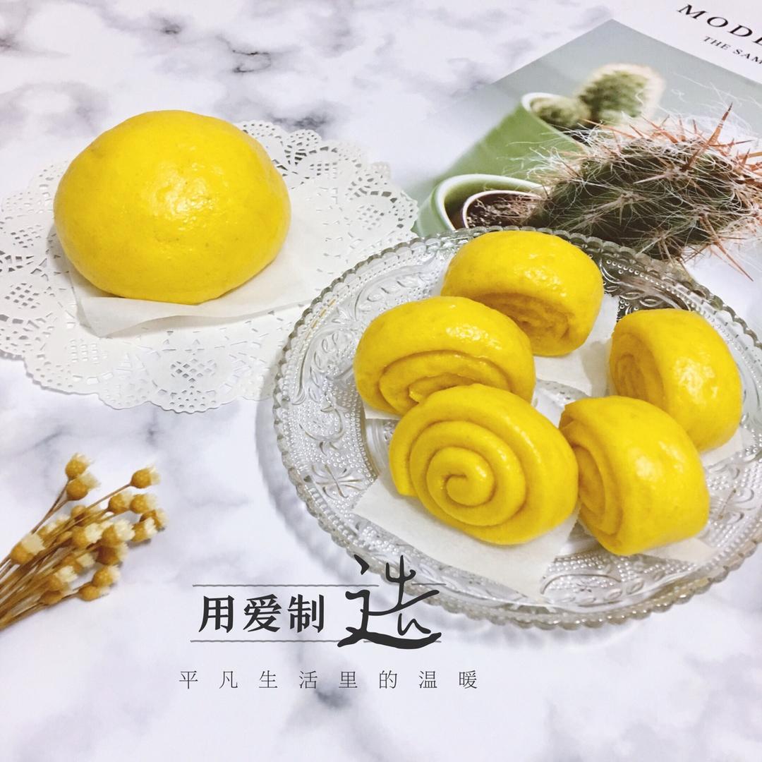 新手也可以--详解如何做出人见人爱、金黄的南瓜馒头