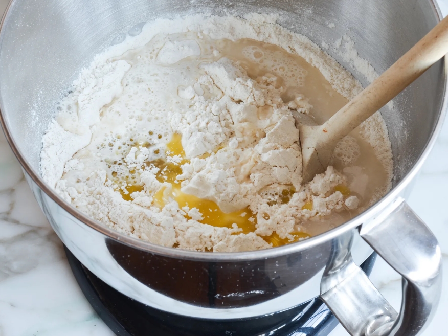 美式意大利料理—Stromboli Bread的做法 步骤2