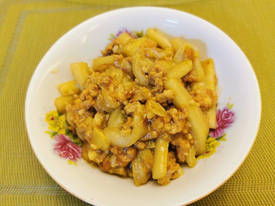 红烧肉沫茄子