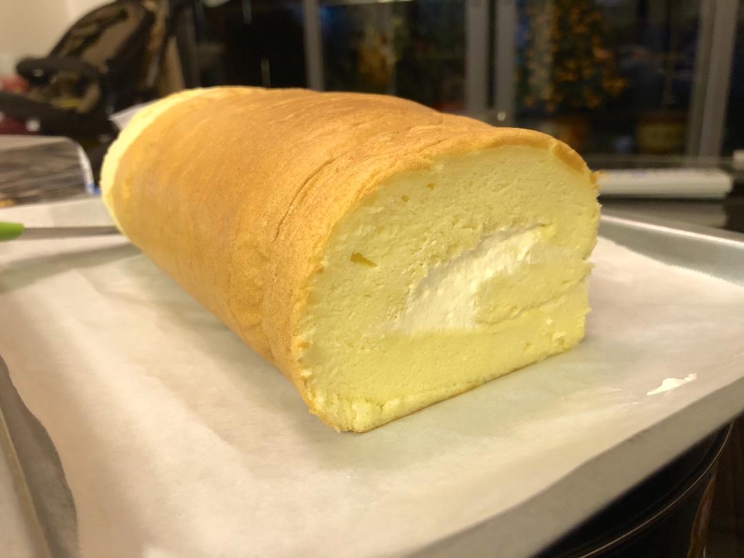 【视频食谱】原味基础蛋糕卷