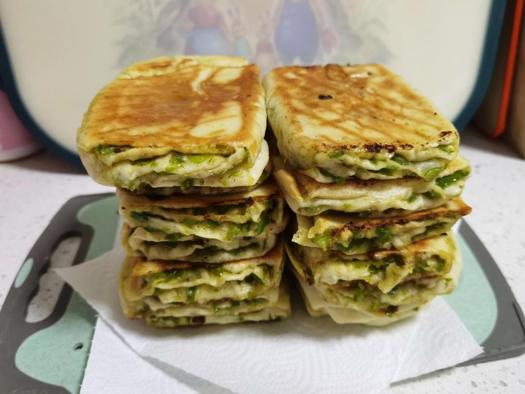 青椒饼（想念大学食堂的青椒饼）