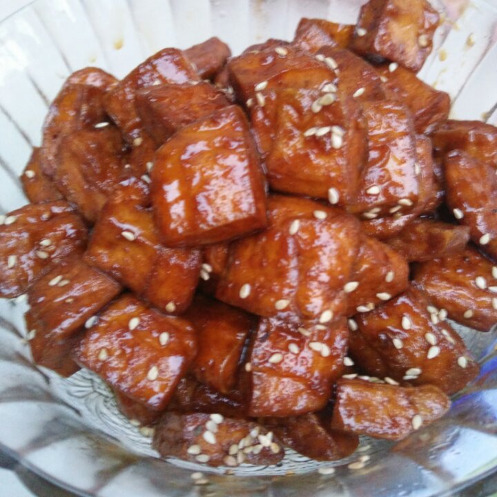 蜜汁豆干