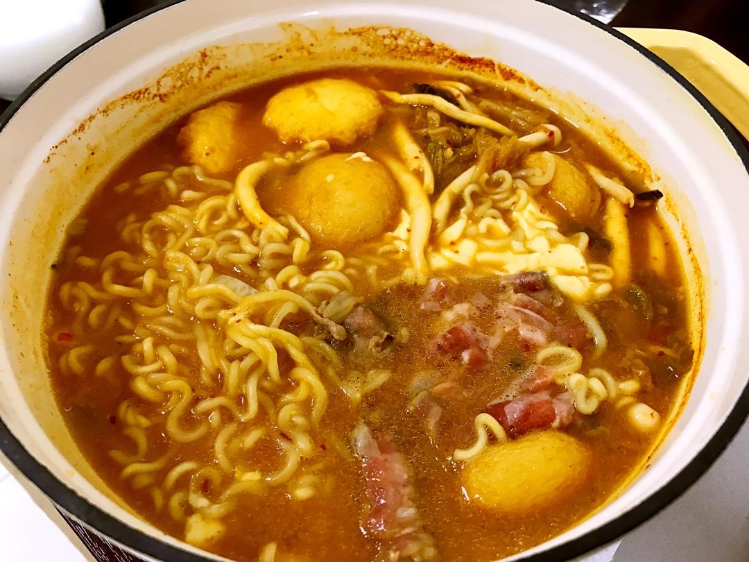 韩国部队锅拉面锅（超好吃）